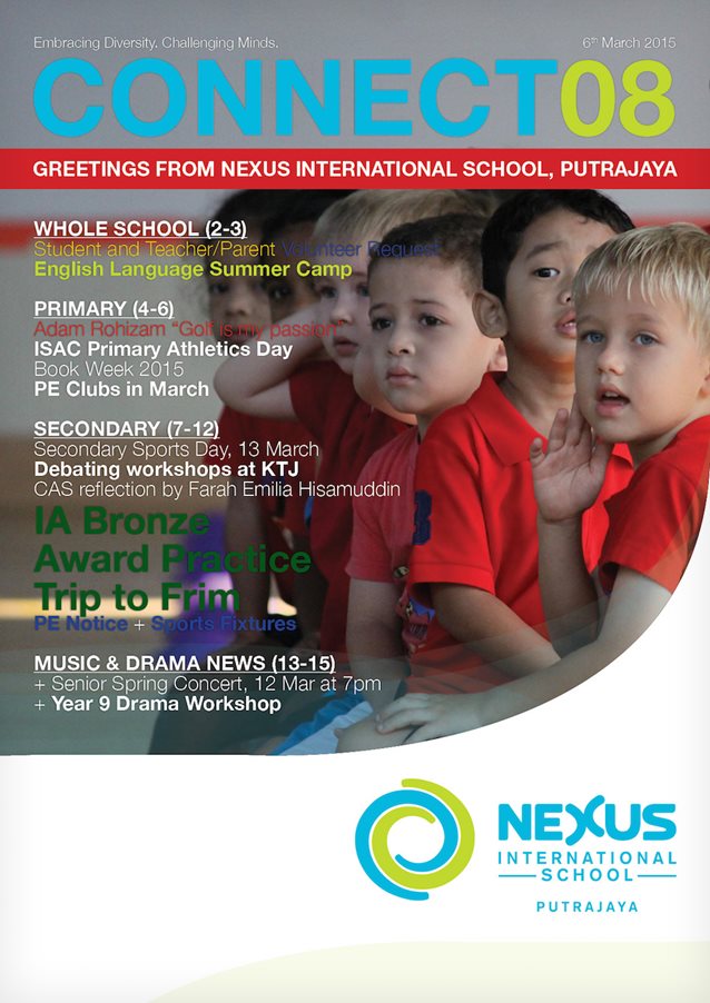 6 March Issue, Term 2 (2014-2015) | Nexus International School (Malaysia)